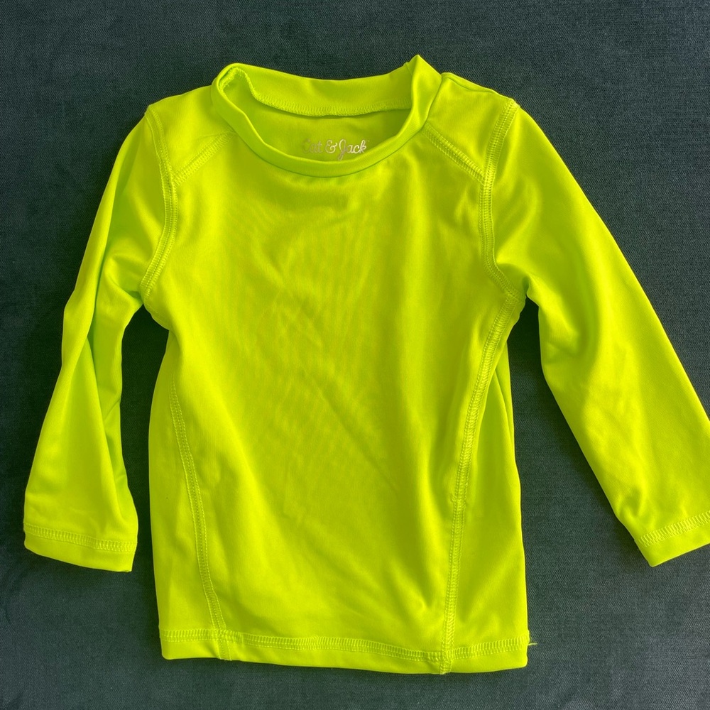 NWOT: Cat & Jack Rash-guard 12 Months